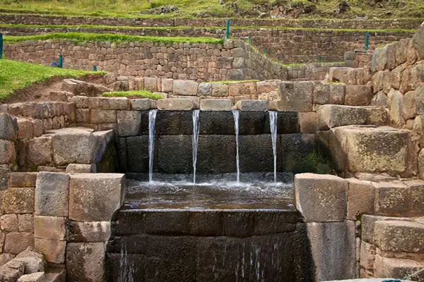 Tipon water terraces on the Cusco South Valley Tour